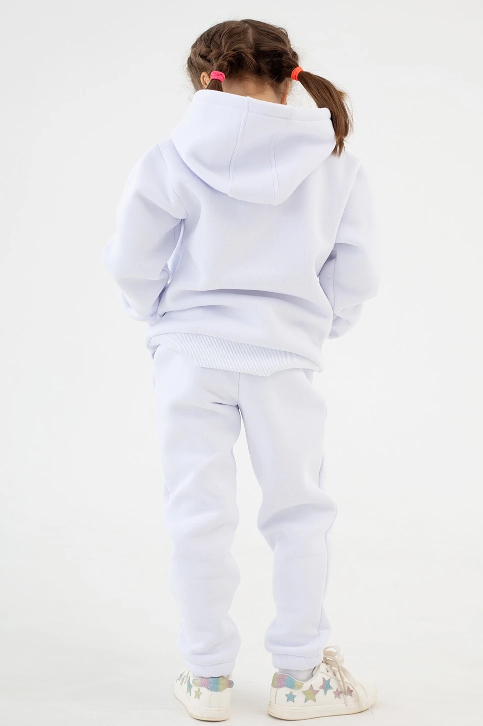 Брюки Хит из футера с начесом детские, однотонные "Powery"#1