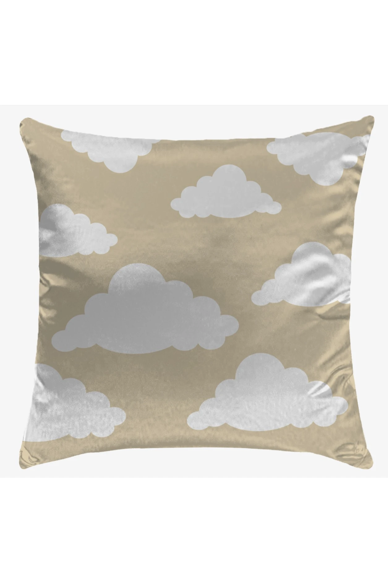 Купить подушку 30х30 см, с принтом "Happiness is ahead"