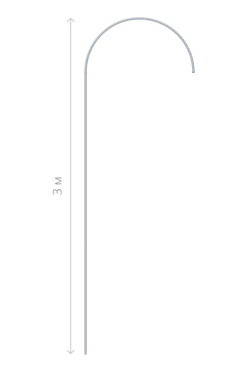 Флагшток Капля 3 м#1