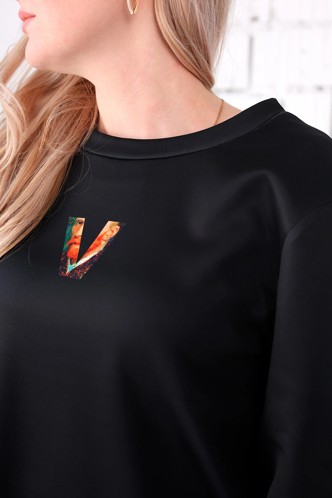 Свитшот Гарри унисекс из адидаса с полной запечаткой "Van Gogh"#2