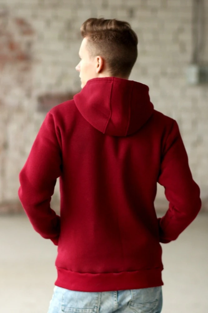 Худи Майк из футера унисекс, однотонная "Limpid"#1