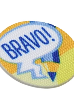 Наклейка-стикер Круг 3х3 см#1