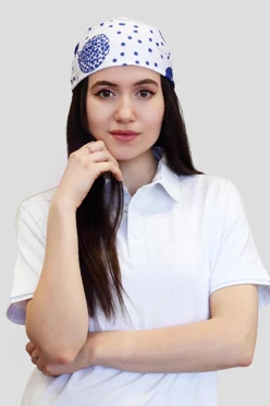 Бандана с полной запечаткой, полиэстер 75х75х105 см#1