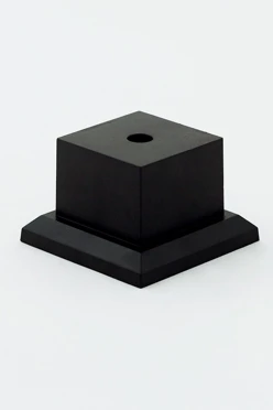 Основание пластиковое, черное 50х50х47 мм#1