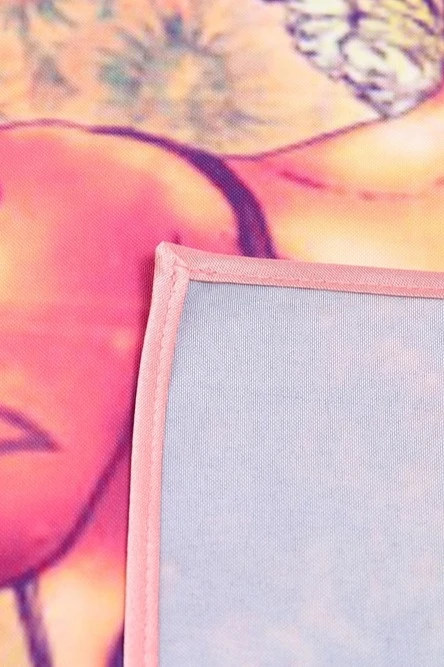 Фартук Аппетит Бокс с прямым низом, с полной запечаткой "Lady punk rock"#1 Фартук Аппетит Бокс с прямым низом, с полной запечаткой "Lady punk rock"#1