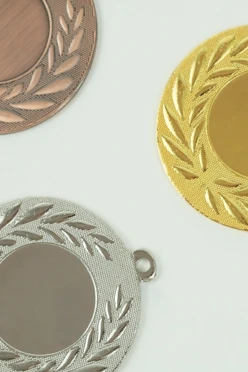 Медаль металлическая ИК5002 50мм#2