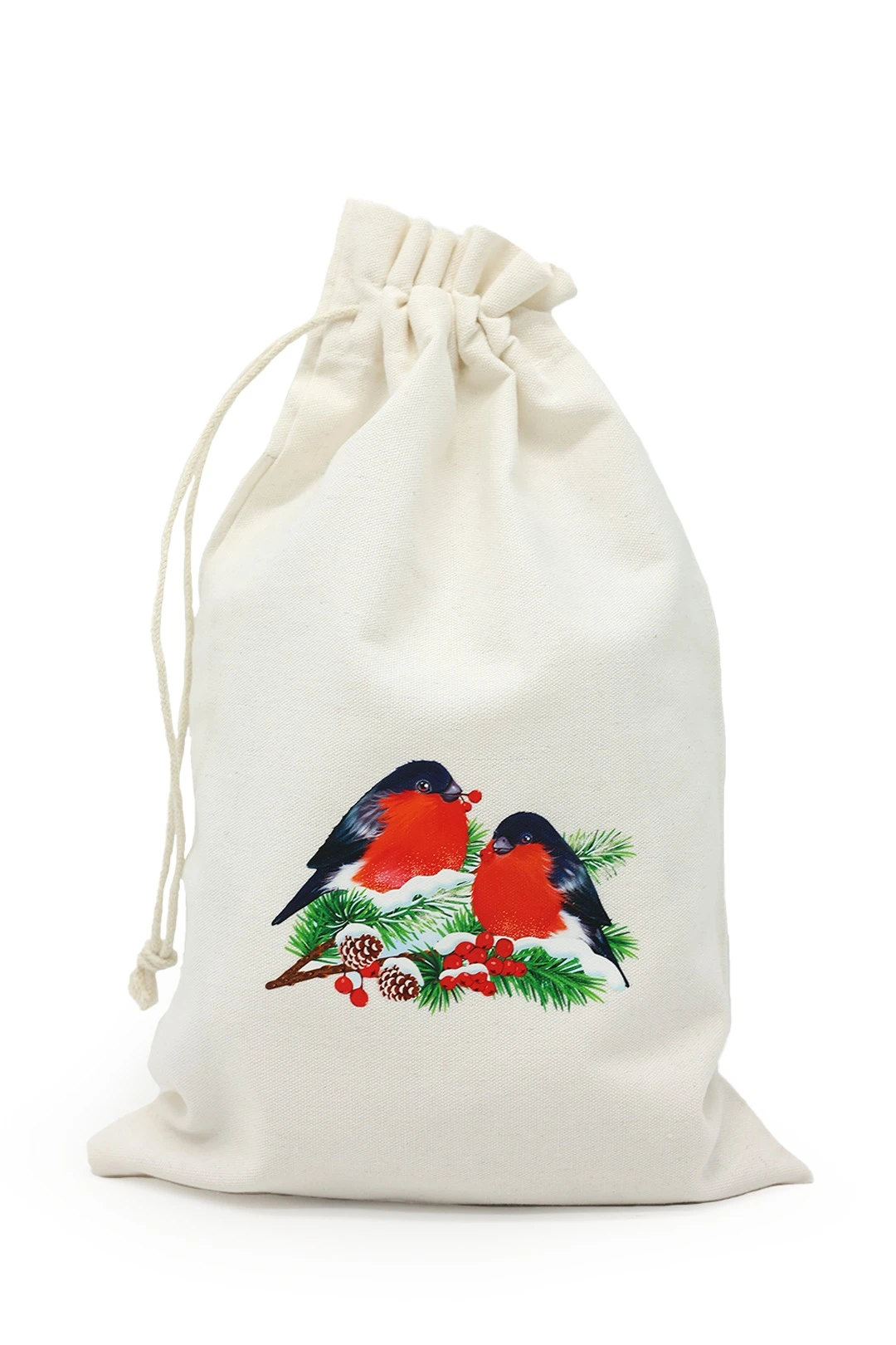 Купить мешочек из канваса с печатью 20х30 см