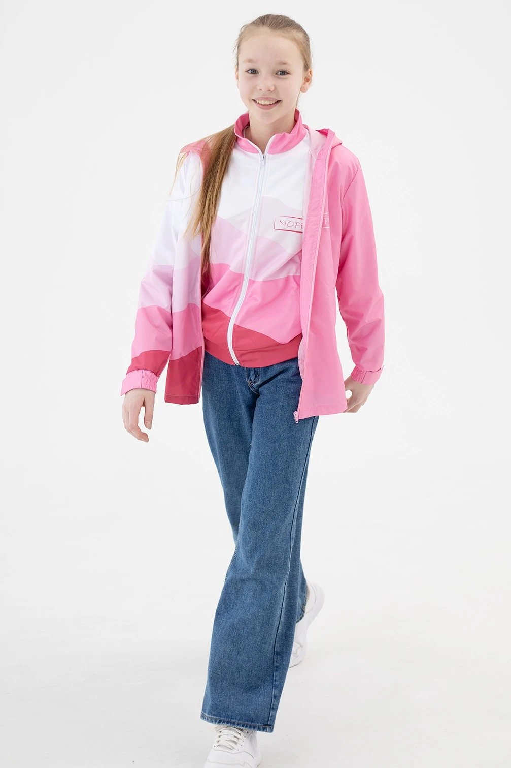 Ветровка Райдер детская с полной запечаткой "Nope"#1