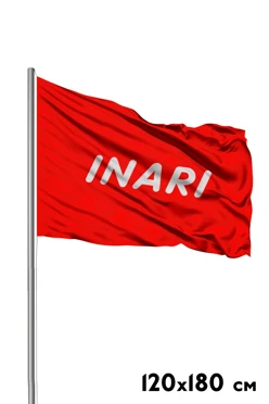 Купить флаг с логотипом фирменный 120х180