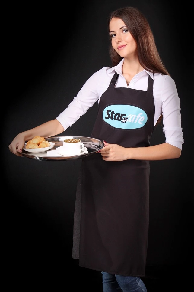 Фартук Латте с полной запечаткой из габардина#2