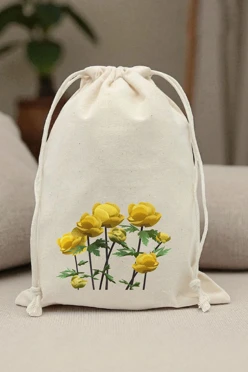 Купить мешочек из бязи с принтом 18х25 см "Italmas"