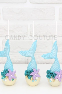 Кейк-попсы "Русалочка"