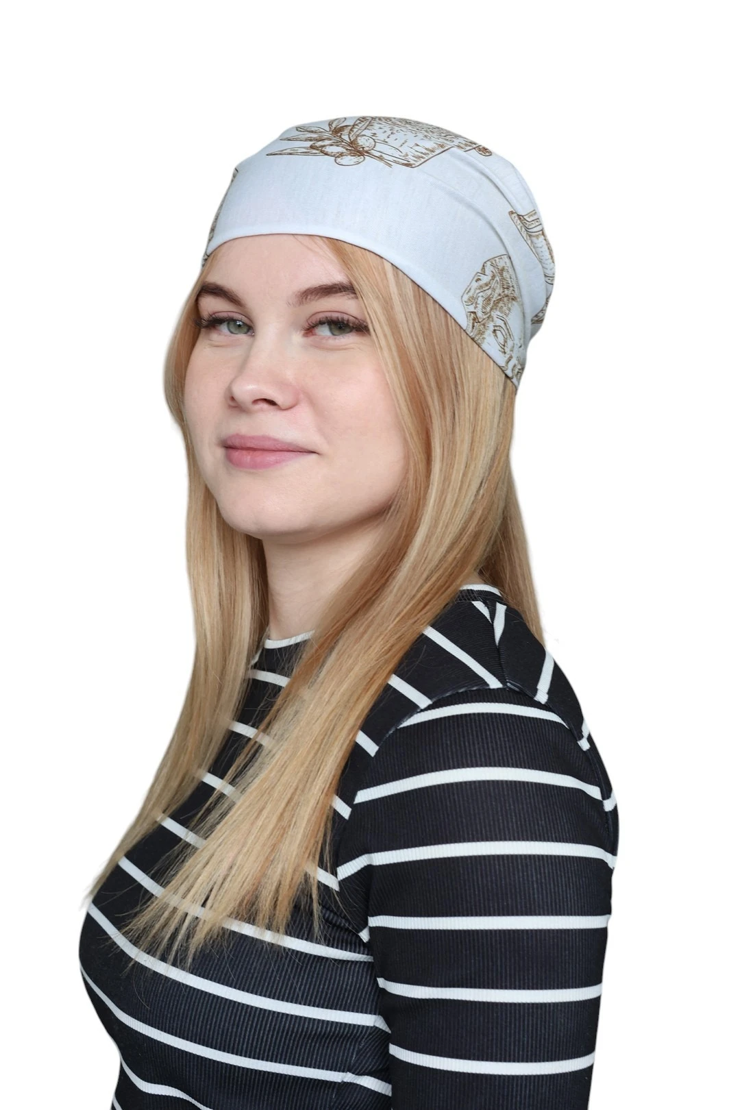 Бандана с полной запечаткой, хлопок 60х60х90 см#1