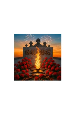 Купить магнит из дерева 6х6 см квадрат, с принтом "Eternal date"