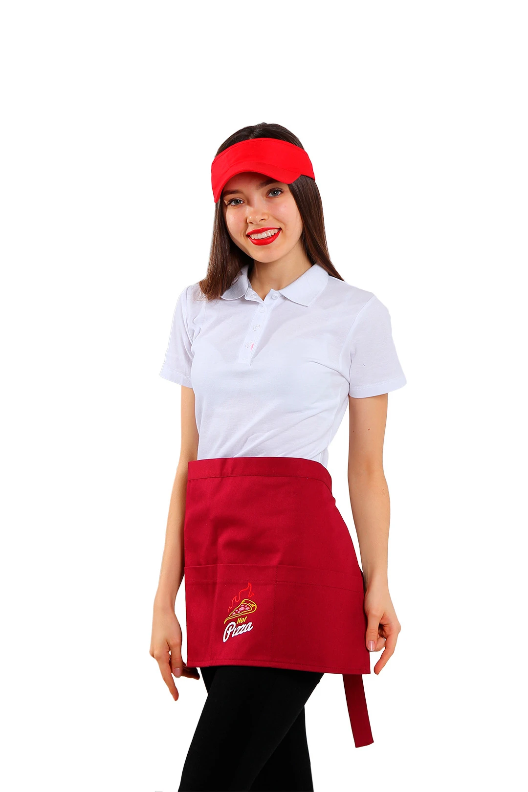 Передник Милан однотонный "Hot Pizza"#1