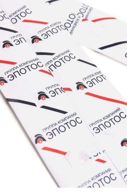 Галстук Слим узкий самовяз мужской, с полной запечаткой "Epotos"#4