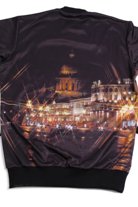 Свитшот Гарри унисекс из адидаса с полной запечаткой "#Piter"#2 Свитшот Гарри унисекс из адидаса с полной запечаткой "#Piter"#2