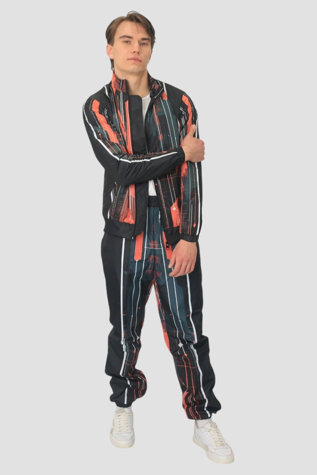 Спортивный костюм Спортинг унисекс с полной запечаткой#1