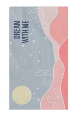 Купить полотенце махровое 40х70 cм с печатью (Ituma) "Dream with me"