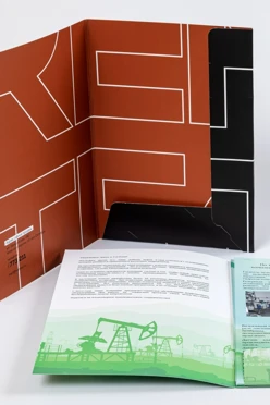 Папка для документов А4 двухсторонняя