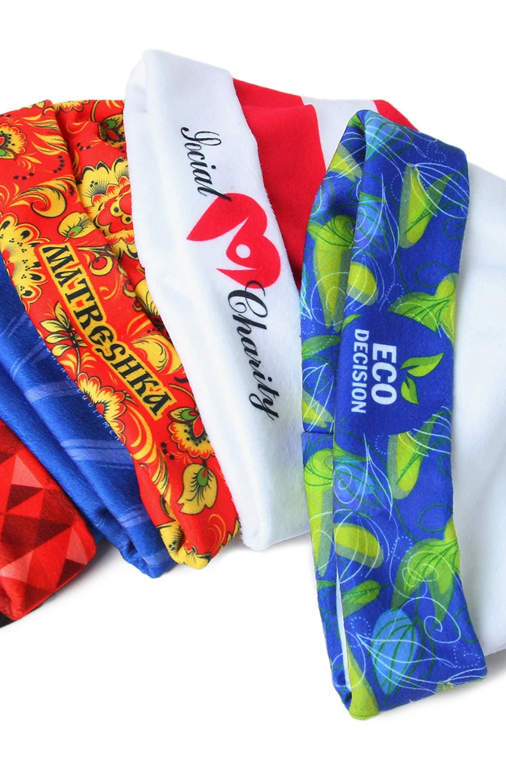 Шапка Лофт флисовая двухслойная взрослая, с полной запечаткой "FOX"#6 Шапка Лофт флисовая двухслойная взрослая, с полной запечаткой "FOX"#6