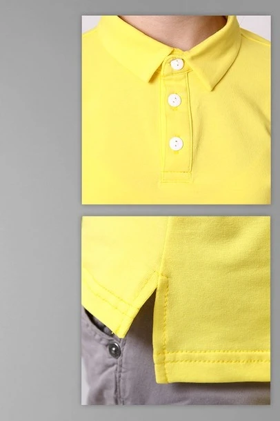 Лонгслив Декстер Плюс детский однотонный лимонный (хлопок)#1