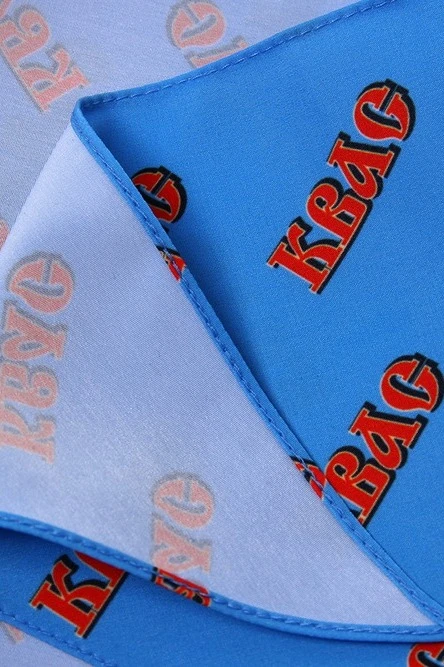 Косынка Шарлотта 65х65х95 см, с полной запечаткой "Kvass"#6