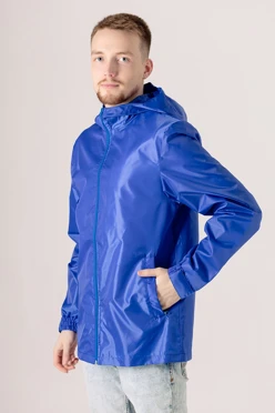 Купить ветровку Рэйн унисекс синюю
