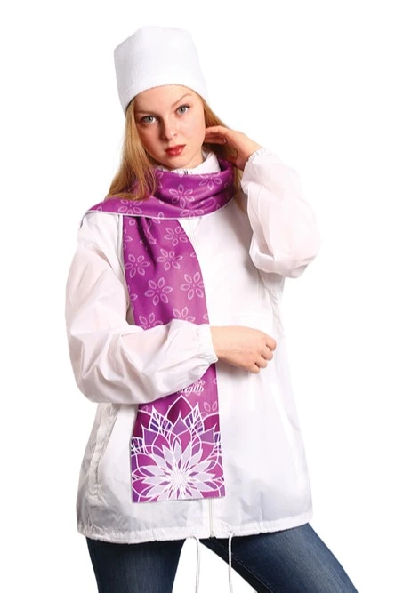 Купить шарф 15х150 см (однослойный) "Yoga" Купить шарф 15х150 см (однослойный) "Yoga"