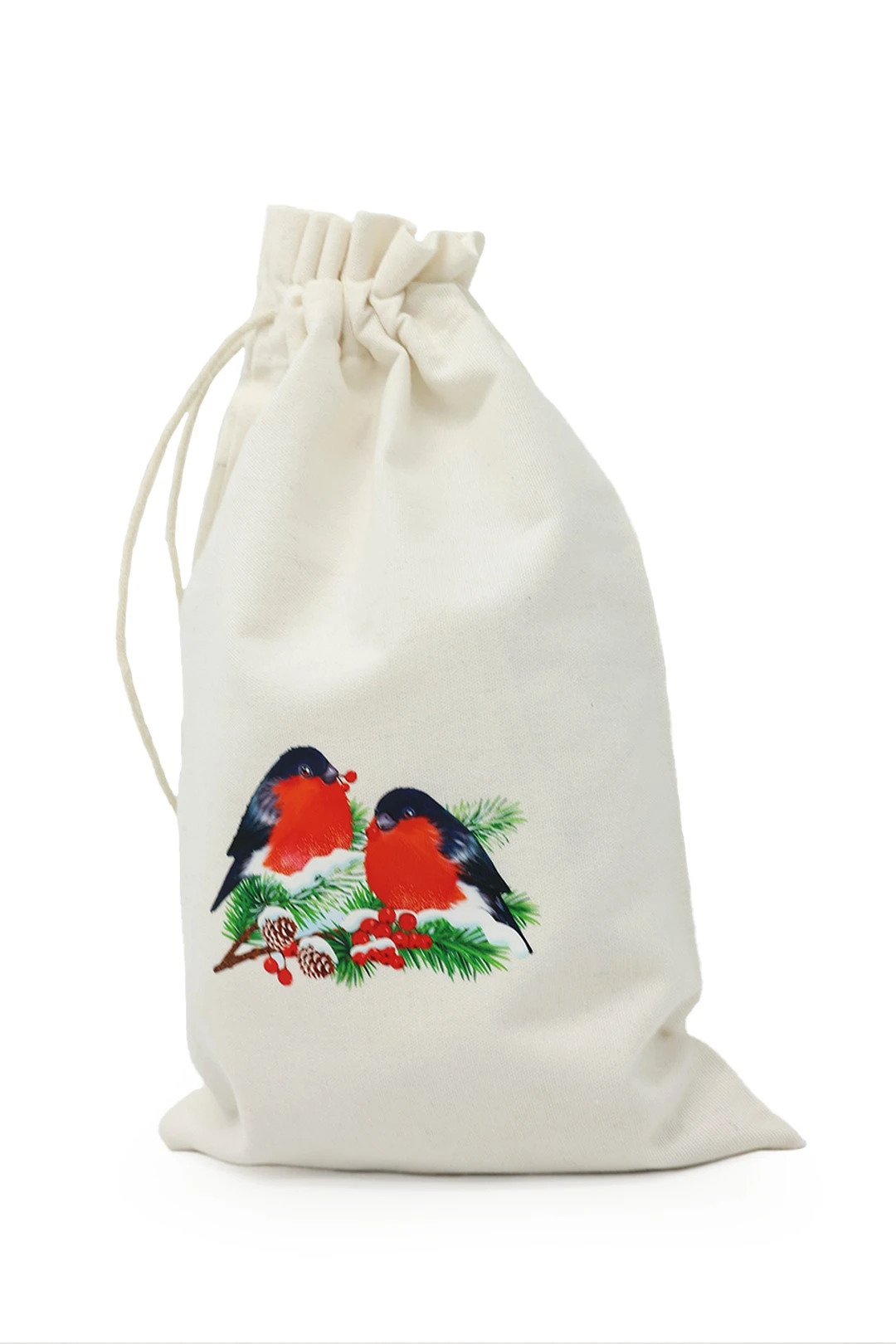 Мешочек из канваса с печатью 20х30 см#1