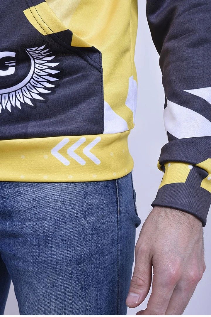 Худи Томми унисекс с карманами из адидаса, с полной запечаткой "Training club"#3 Худи Томми унисекс с карманами из адидаса, с полной запечаткой "Training club"#3