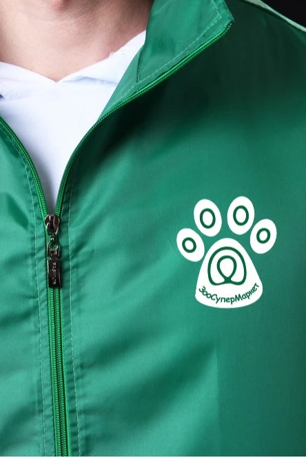 Жилет Брайт унисекс однотонный "ZooSuperMarket"#2