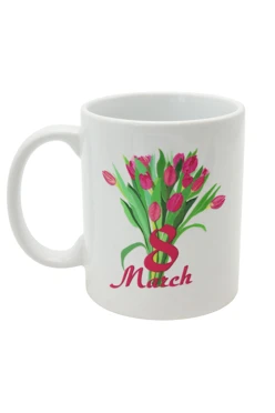 Купить кружку с печатью "Women's Day"