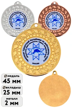 Купить Медаль ИК4501 45мм с шильдом 25мм