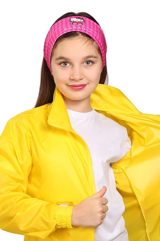 Повязка двухслойная из бифлекса детская, с полной запечаткой "Babadu"#2 Повязка двухслойная из бифлекса детская, с полной запечаткой "Babadu"#2