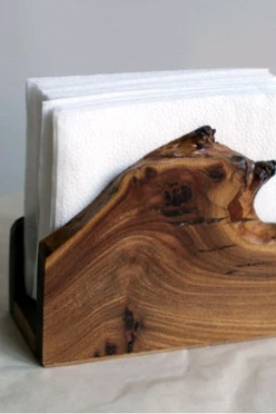 Салфетница из дерева, 15х20 см