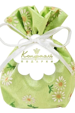 Драже миндаль в молочном шоколаде из коллекции Ромашковая романтика