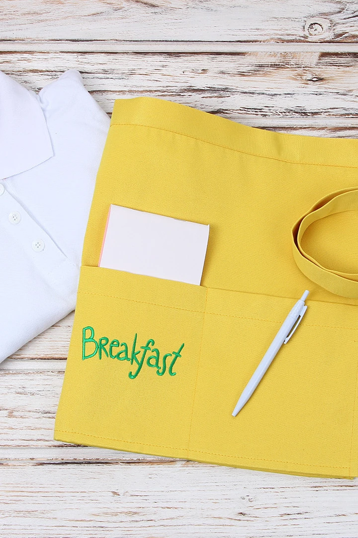 Передник Милан однотонный "Breakfast"#5