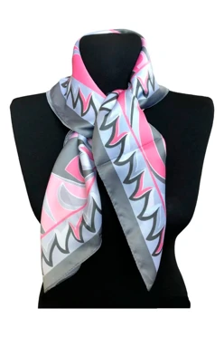 Купить косынку Шарлотта 75х75х105 см, с полной запечаткой "Fly on sky"