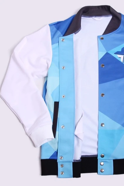 Бомбер Блэйд унисекс из адидаса с полной запечаткой "Aloft"#2