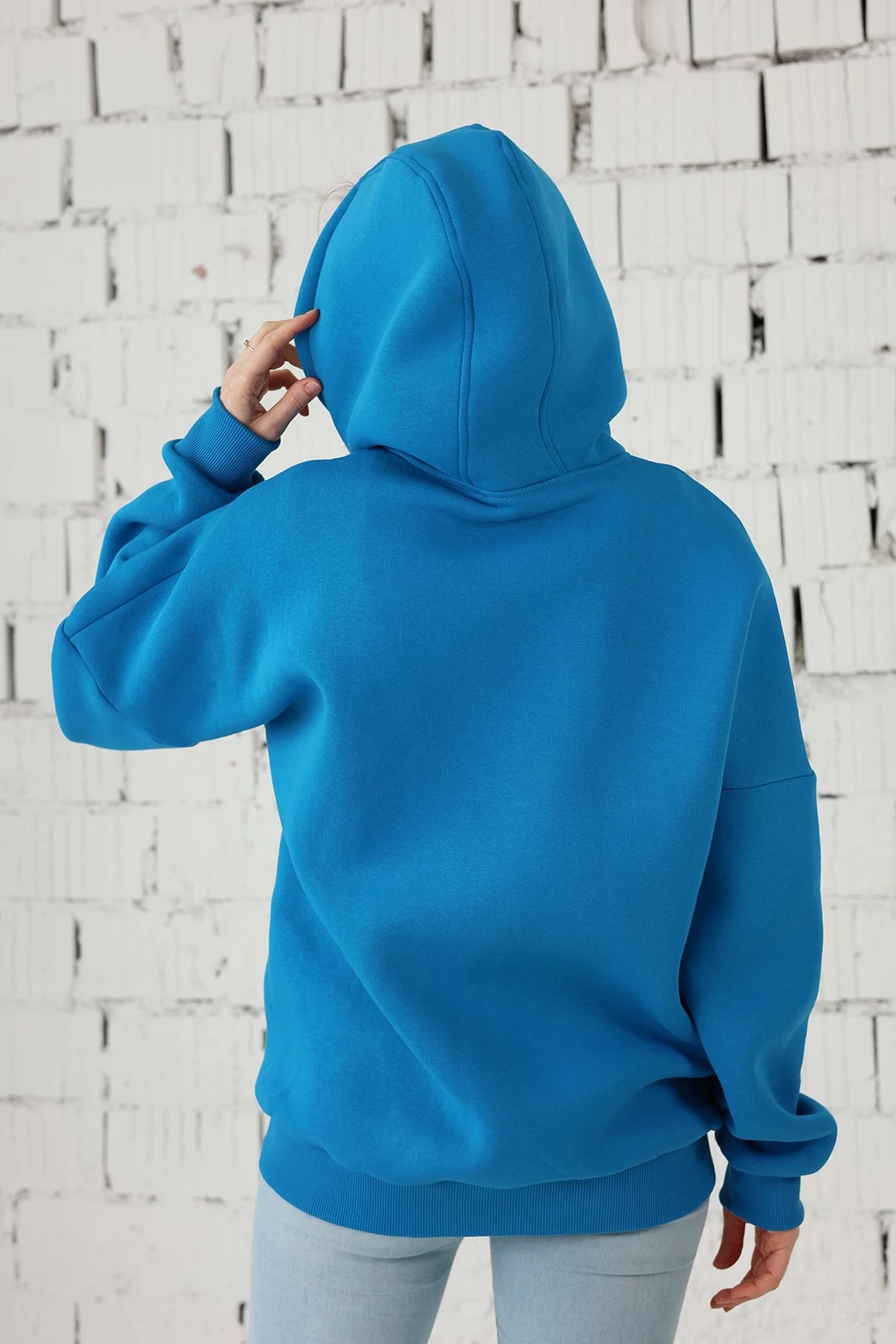 Худи Кинг из футера унисекс, однотонная оранжевая "Cotyastrofa"#2