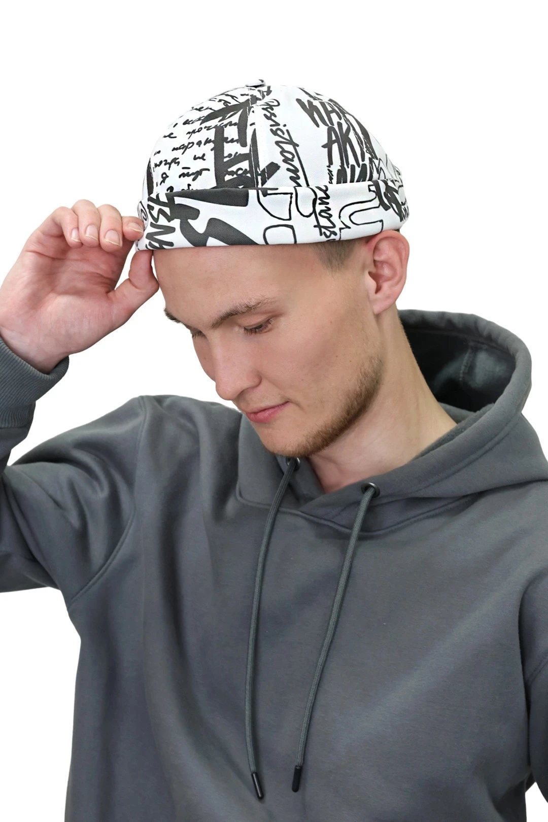 Докер Байт взрослый с полной запечаткой (хлопок) "Skil"#1