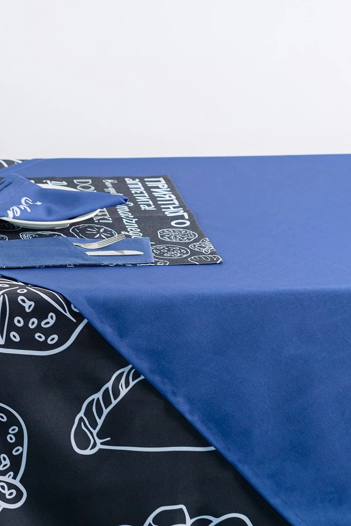 Салфетка прямоугольная 40х40 см, с полной запечаткой "Bakery"#1 Салфетка прямоугольная 40х40 см, с полной запечаткой "Bakery"#1