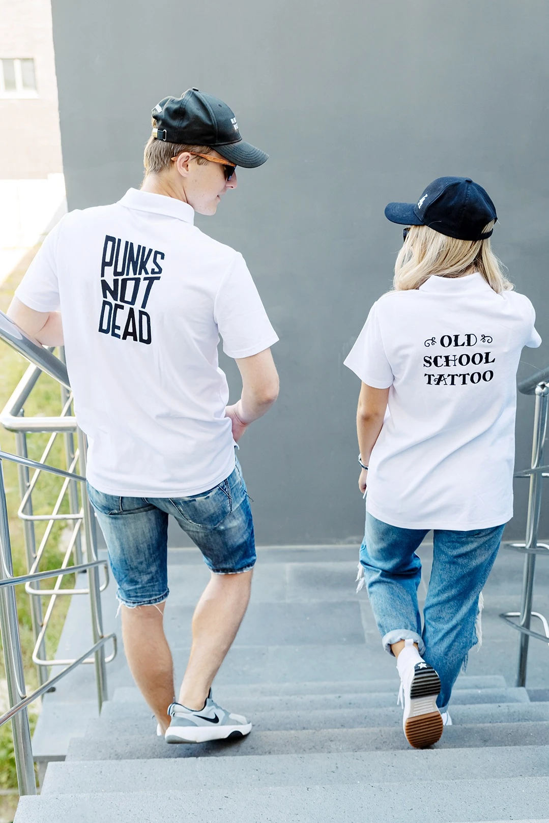 Поло Тейлор унисекс однотонная "Punks"#2 Поло Тейлор унисекс однотонная "Punks"#2