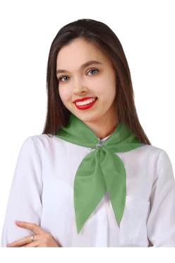 Купить косынку Лолла 60х60х90 см темно-зеленую