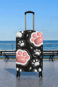 Купить чехол для чемодана (L) с принтом "Paws"