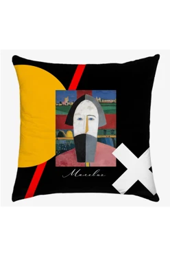 Купить подушку 50х50 см, с принтом "Malevich"