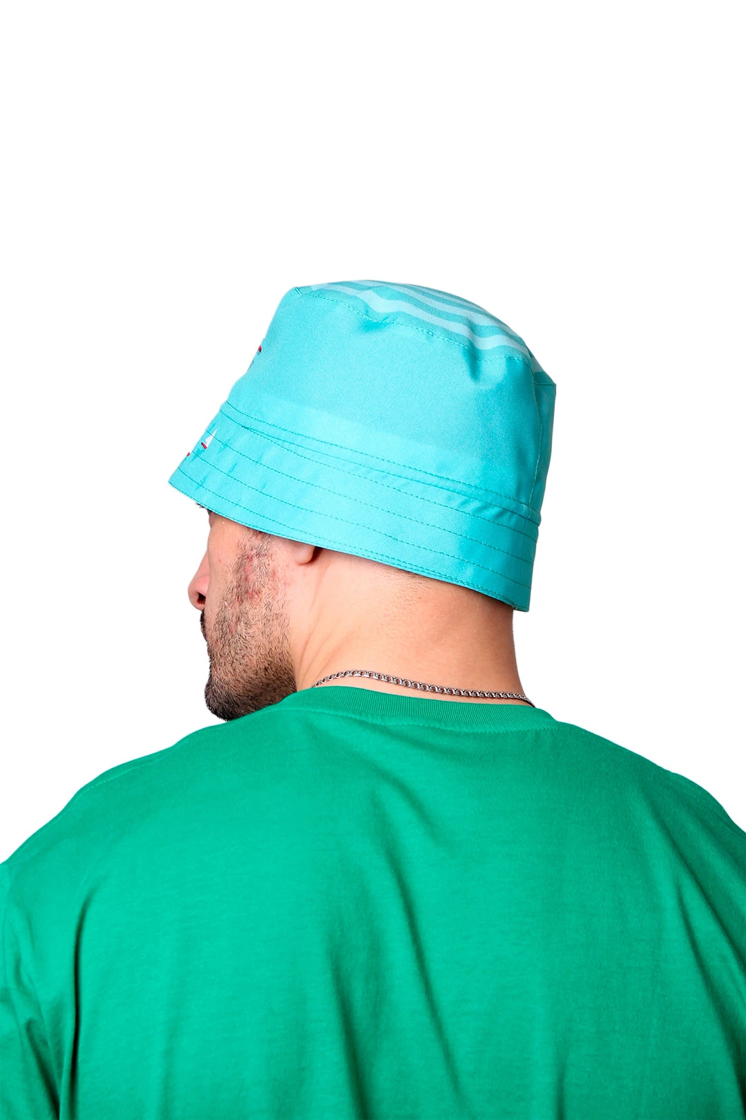 Панама Ямайка с отстроченными полями, с полной запечаткой "Fish-Ok"#3