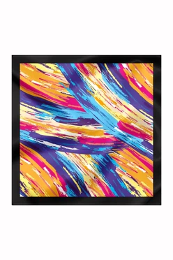 Купить платок Шанель 100х100 см, с полной запечаткой "Art"