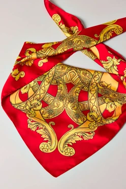 Купить косынку Шарлотта 75х75х105 см, с полной запечаткой "Russ"